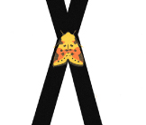 Xanthia Icteritia screenprint by Esther Tyson