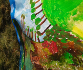 Trees School mural Keswick