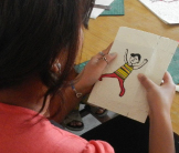 Esther Tyson's Nepal (March/April) artwork